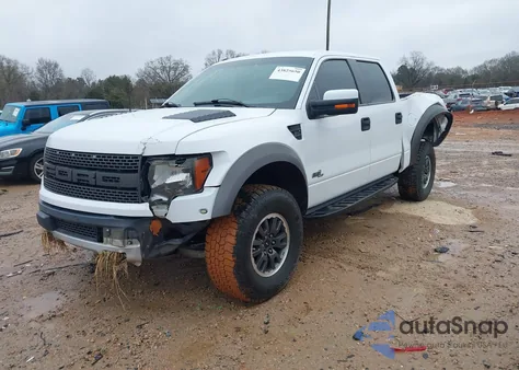 2011 Ford F-150 Svt Raptor z USA, uszkodzony, nr VIN 1FTFW1R60BFA16690